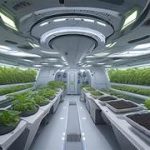 AI Applications in Space Farming and Life Support Systems