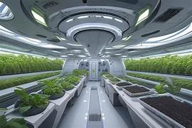 AI Applications in Space Farming and Life Support Systems
