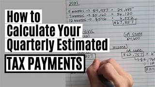 How to Figure Out the Estimated Tax on Company Earnings